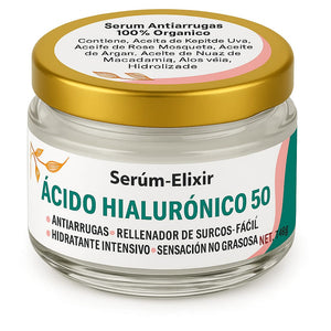 CREMA ANTIARRUGAS – ÁCIDO HIALURÓNICO + COLÁGENO